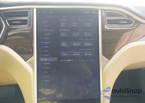 2015 Tesla Model S 70D/85D/P85D из США, поврежденный, VIN 5YJSA1S22FF082785